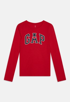 LOGO TEE GIRLS - Ilgarankovis viršutinės dalies drabužis - red