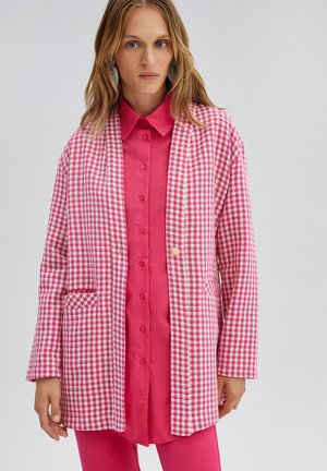 GINGHAM  - Lühike jakk - pink