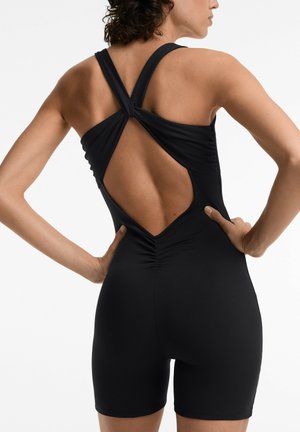 CROSSOVER BACK COMFORTLUX SHORT - Combinaison d'échauffement - black