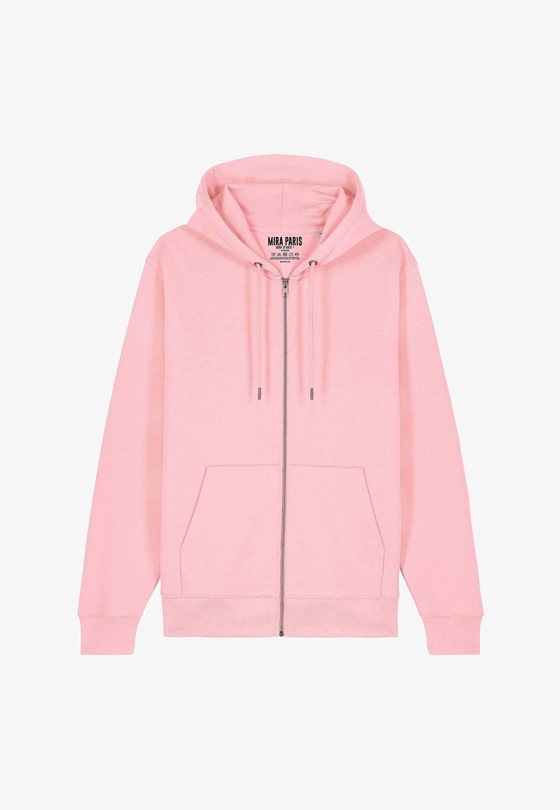 Mira Paris POUR LA VIE BACK PRINT - Felpa con zip - pink