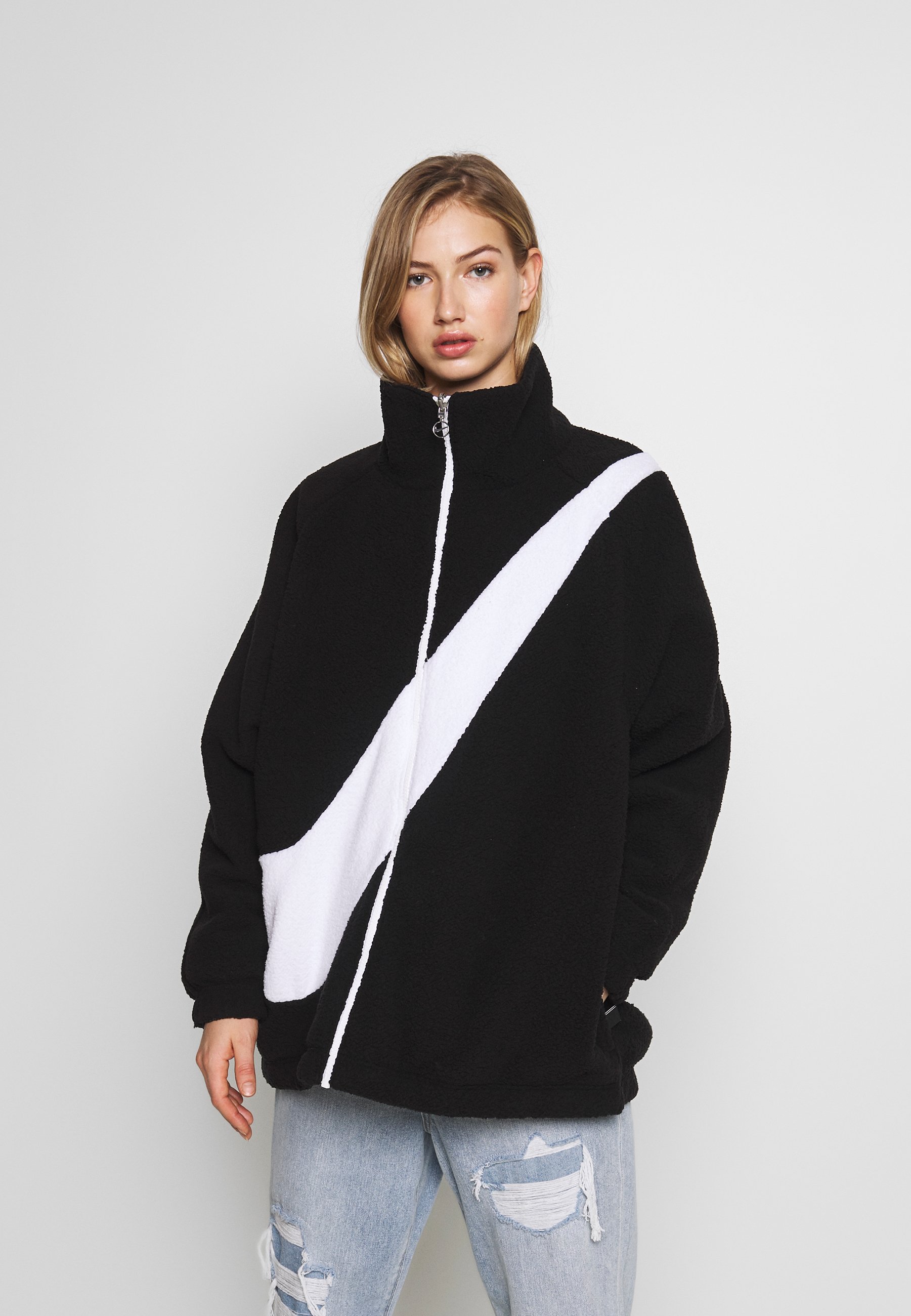 nike sportswear sherpa fleece jacket