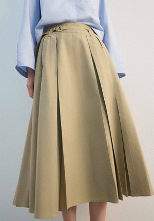 Falda acampanada - medium brown