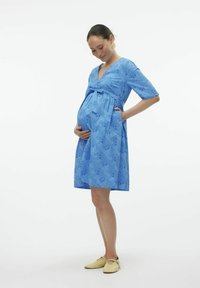 MAMALICIOUS UMSTANDS - Day dress - blue jasper