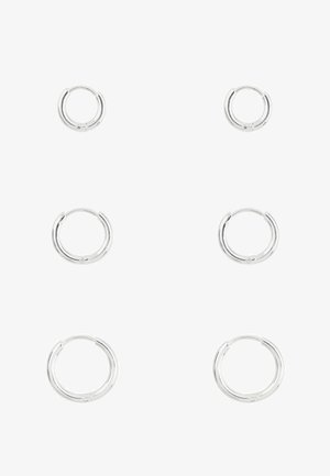 Next, 3 PACK - Earrings - silver-coloured tone