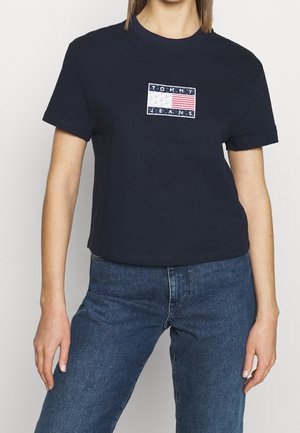 T-Shirt print - dark blue