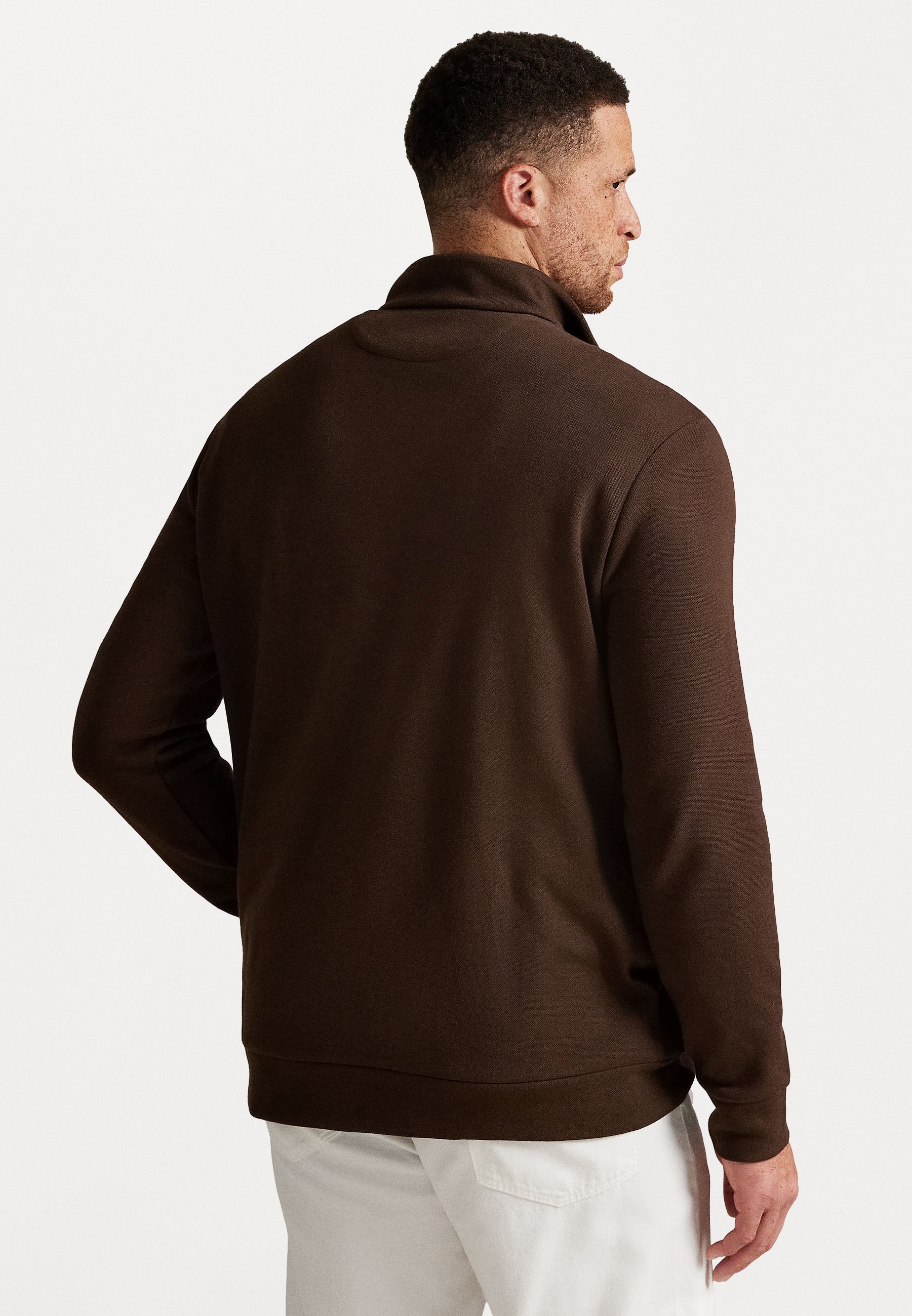 Polo Ralph Lauren Big & Tall DOUBLE-KNIT QUARTER-ZIP PULLOVER