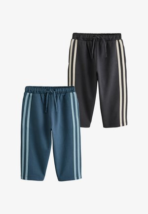 Next, REGULAR FIT - SIDE STRIPE JOGGERS 2 PACK - Træningsbukser - blue grey