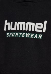 Hummel Felpa con cappuccio - black
