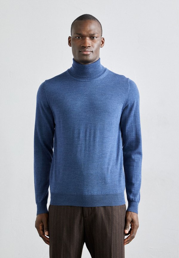KADEN LIGHT TURTLE NECK - Jumper - key largo melange