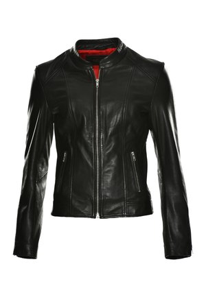 JCC Lederjacke - black