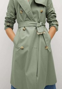 Mango Trenčkot - light green