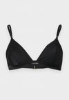 UNLINED TRIANGLE SIGNATURE - Triangel BH - black