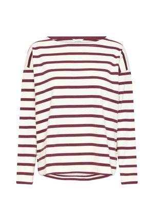 b.young, BYRAMSI PULLOVER - T-shirt à manches longues - fig stripe