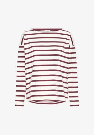 b.young, BYRAMSI PULLOVER - T-shirt à manches longues - fig stripe