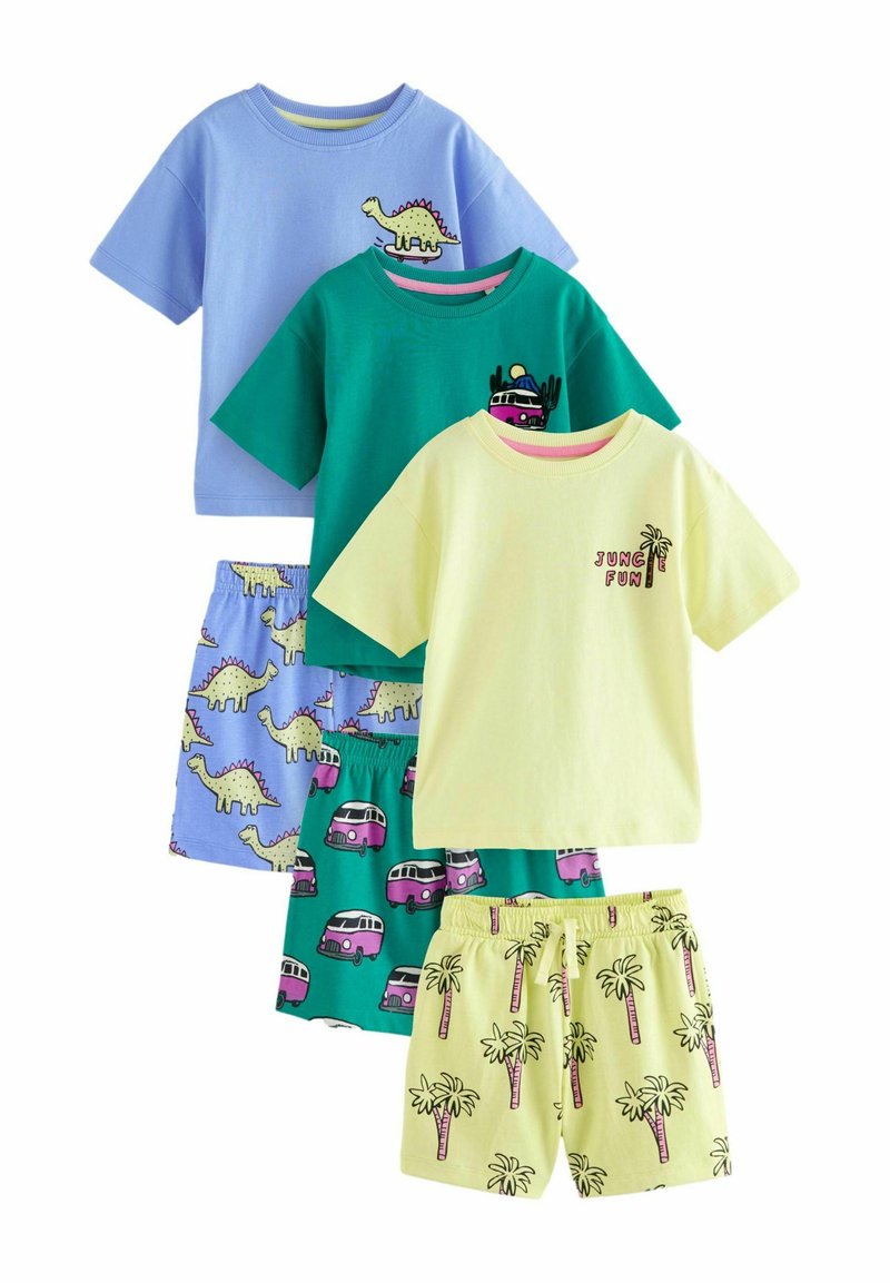 Next - REGULAR FIT 3 PACK SET - Nachtwäsche Set - multi bright miami beach, Vergrößern