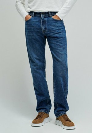 EVEREST SCHUTZHÜTTEN REGULAR - Vaqueros rectos - blau