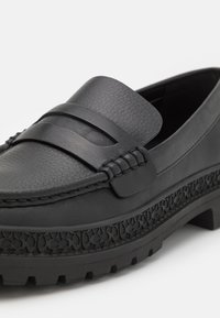 COACH COOPER LOAFER - Έξυπνα slip-on παπούτσια - black