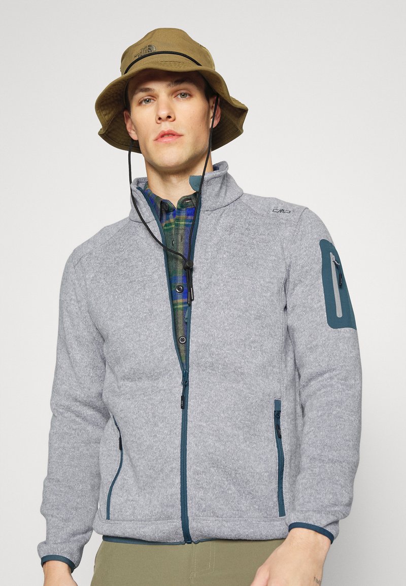 Herren Leichte Jacken | CMP MAN JACKET Fleecejacke grey/grau - BG59192 Herren Leichte Jacken | CMP MAN JACKET Fleecejacke grey/grau - BG59192