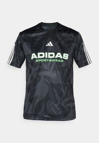 adidas Sportswear T-shirt print - multicolor/carbon/black