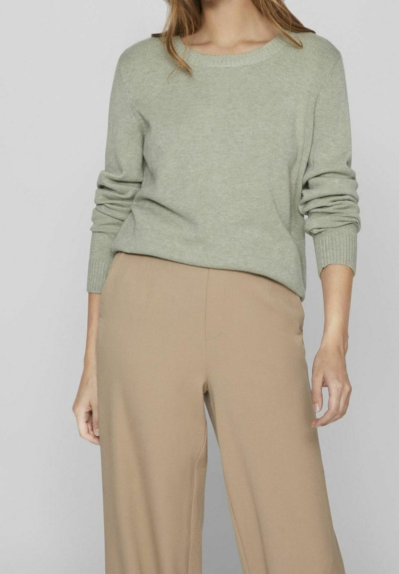VILA Jersey de punto - olive