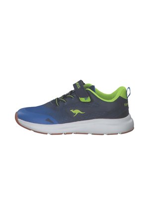 Trainers - dk navy lime