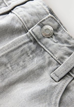 Next, PETITE FIT - WIDE LEG CROPPED JEANS - Wide Leg - grey raw hem