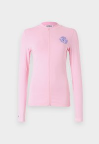 GABY ZIPPED LONGSLEEVE - Zip-up sweatshirt - pink