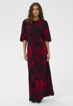 ELSIE ELITHA - Rochie maxi - red flower