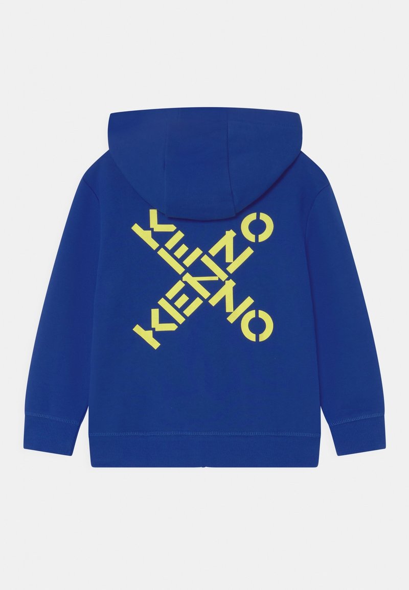 KENZO kids SUIT Felpa con zip wave blue/blu (Second hand