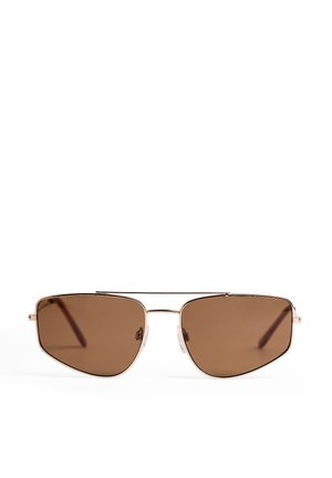 KANTIGE PILOT - Zonnebril - brown