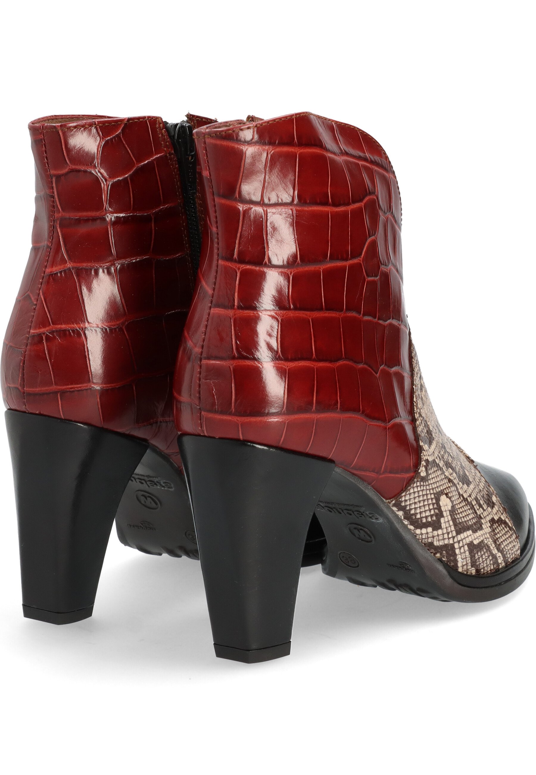 WONDERS Botines de tacón - burdeos - Zalando.es