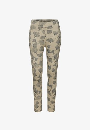 LASCANA, Leggings - Trousers - khaki bedruckt