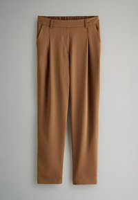 THE SET 2 PACK - Nadrágok - black camel brown