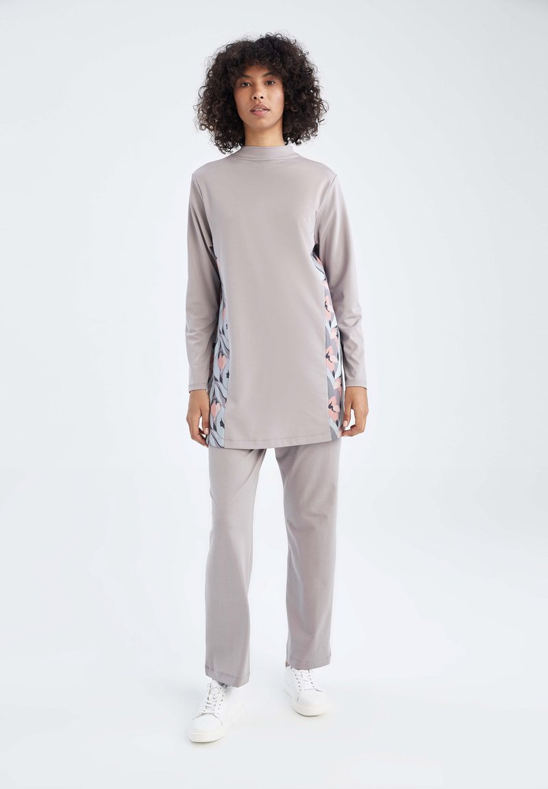 Damen Sweatshirts | DeFacto REGULAR FIT Sweatshirt grey/grau - DS01159 Damen Sweatshirts | DeFacto REGULAR FIT Sweatshirt grey/grau - DS01159