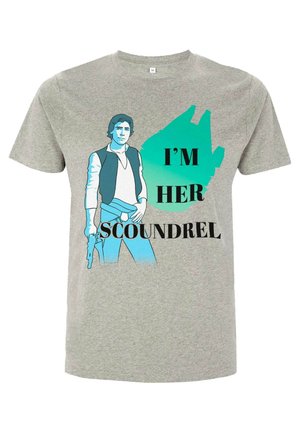 STAR WARS: CLASSIC HER SCOUNDREL - T-Shirt print - melange grey