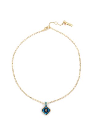 SQUARE EAGLE - Necklace - blue