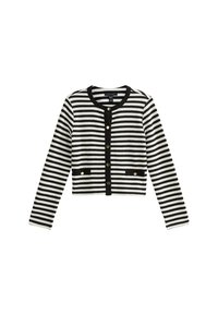 SOFT TOUCH STRIPED - Gilet - black pattern