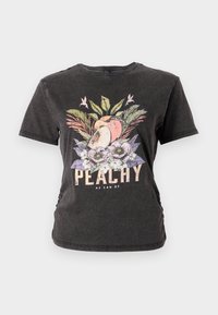 ONLLUCY LIFE SUMMER  - Print T-shirt - black