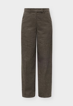 Marc O'Polo, Pantalon classique - dark brown_multi_01