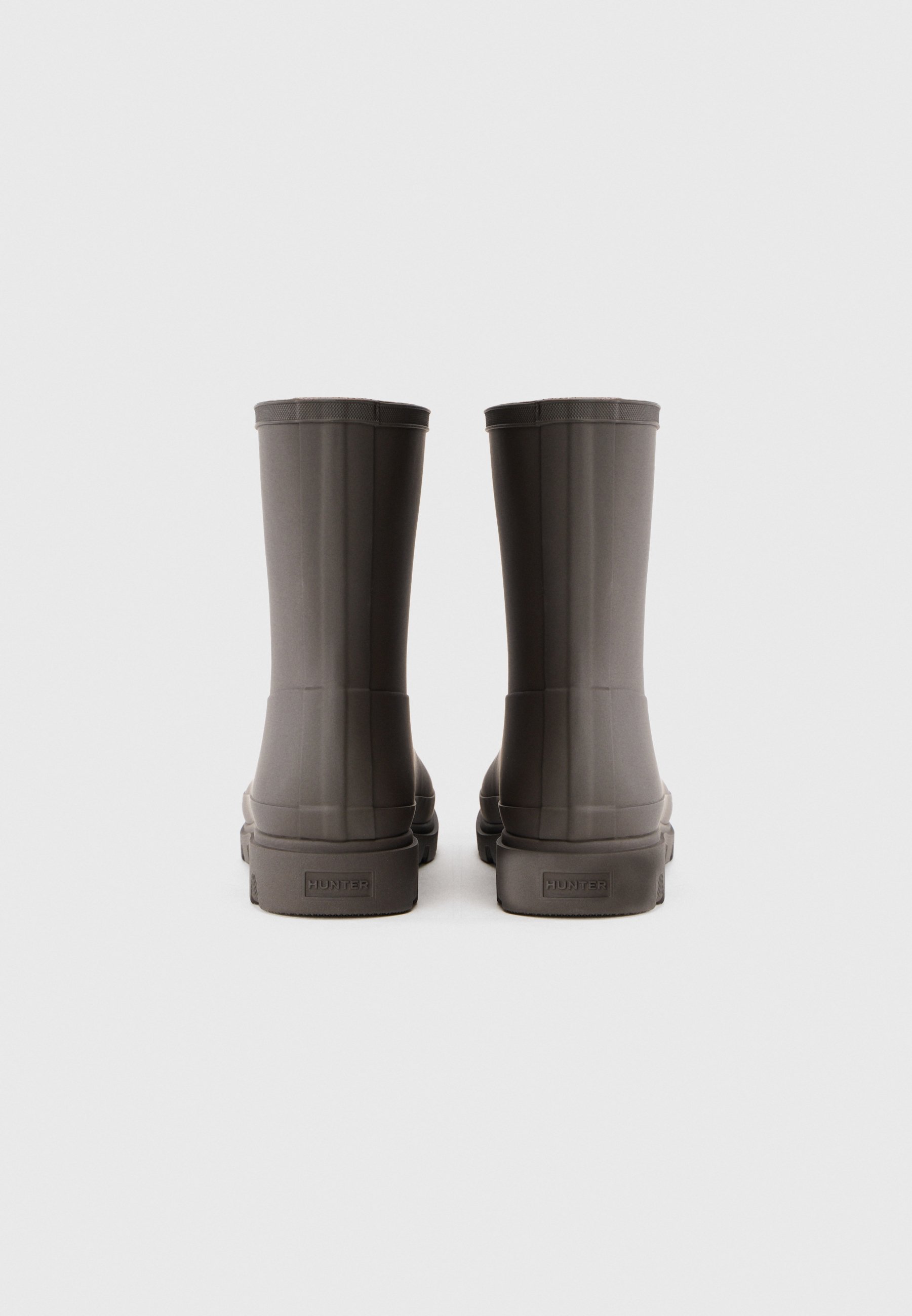 Hunter ORIGINAL DOWNPOUR SHORT BOOT UNISEX - Wellies - chocolate