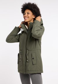 Selected, dark olive