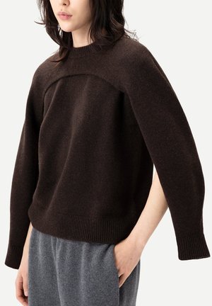 CREWNECK TWIN SET - Strickpullover - mole