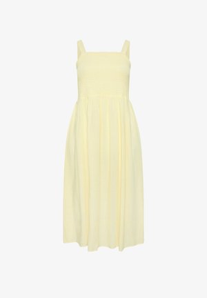 Yours Clothing, WOMEN'S MAXI DRESSES - Maksimekko - lemon