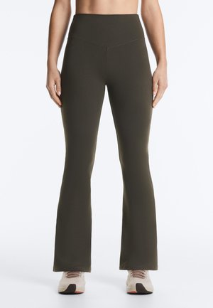 EVERMOVE HIGH RISE - Legíny – nohavice - brown