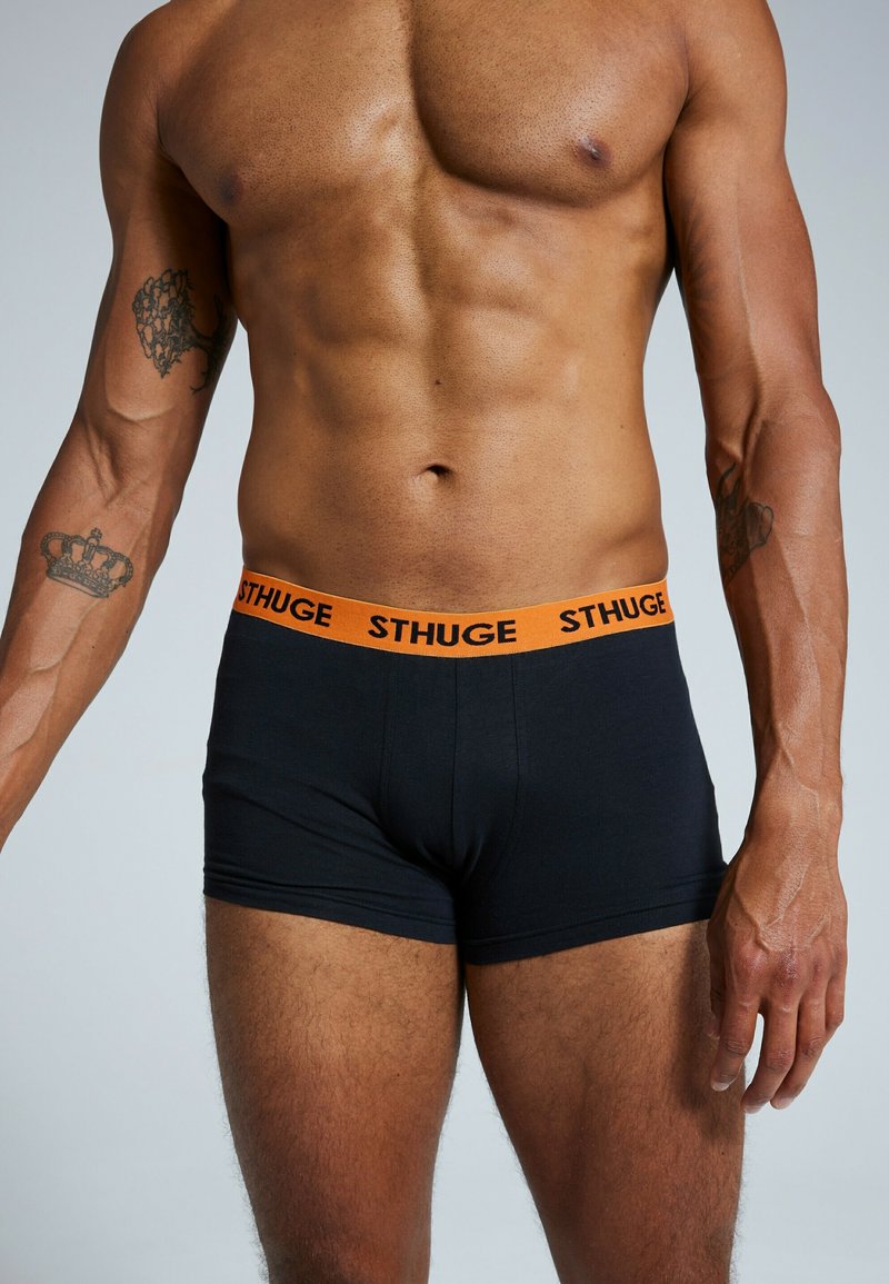 STHUGE FLEXLASTIC 3ER PACK - Široké boxerky - schwarz