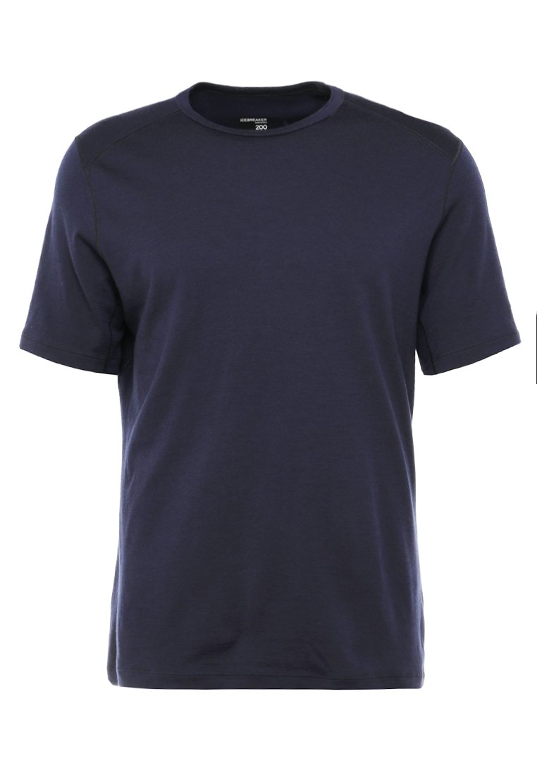 Chemise Icebreaker femme bleue imprimée coupe régulière décontractée