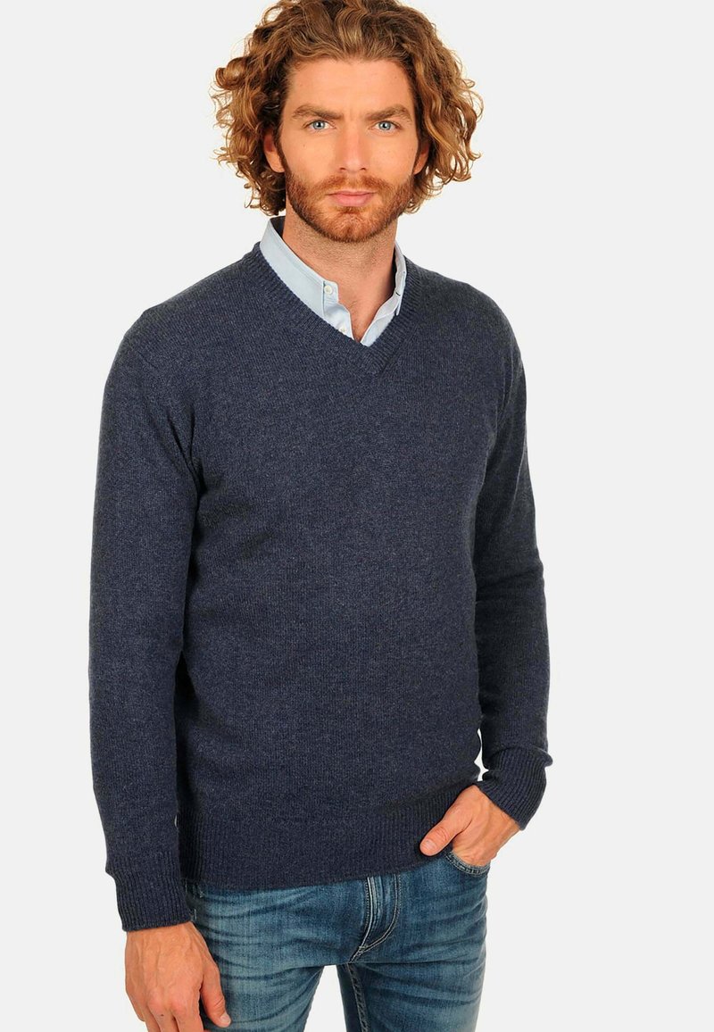 Mahogany HIPPOLYTE 4F - Pullover - indigo