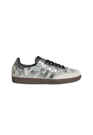 adidas Originals, SAMBA OG SHOES - Sneakers - cream white   silver metallic   core black