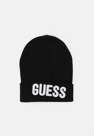 WITH LOGO - Bonnet - jet black
