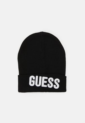 WITH LOGO - Beanie - jet black